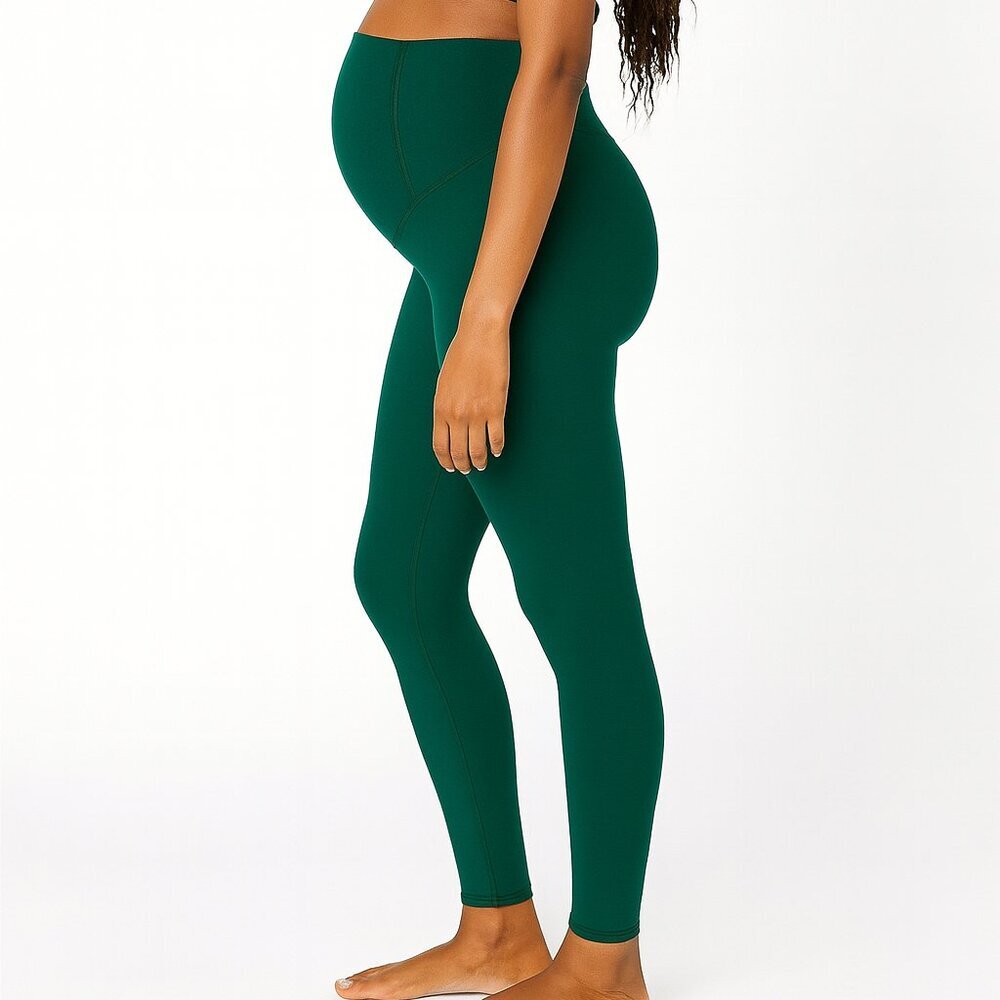 Free People x HATCH Leggings Maternity Green NWT L  Activewear - Picture 6 of 6